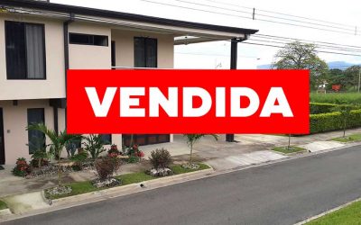 (VENDIDA) SE VENDE preciosa casa con sólo 2 años de construida en La Garita, Alajuela. #1034